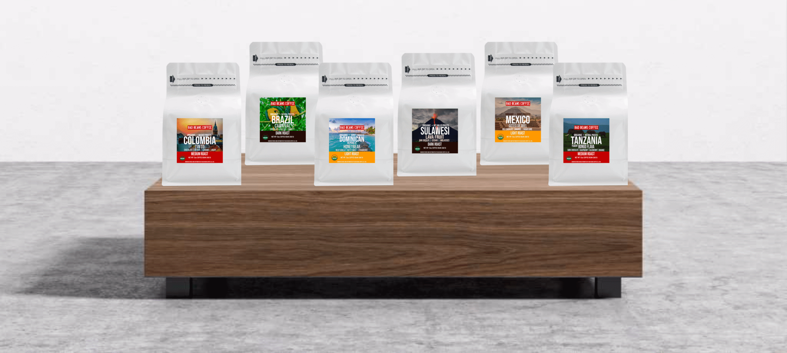Bad Beans Coffee - Fresh To Order Small Batch Coffee Whole Beans